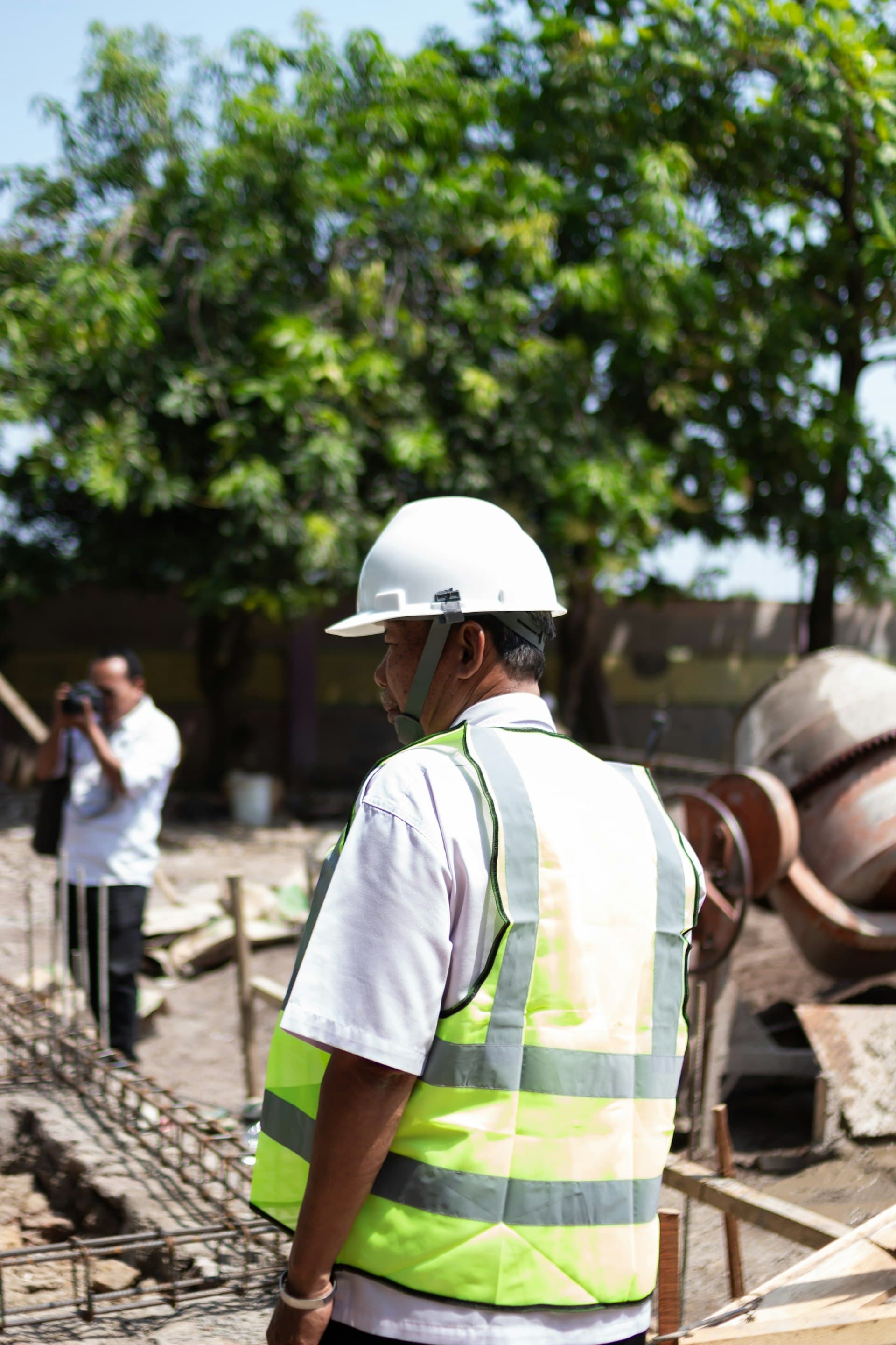 Planning and permitting documents for a construction scheme
